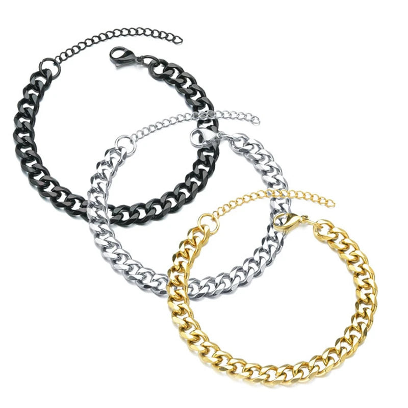 Classic Cuban Chain Bracelet