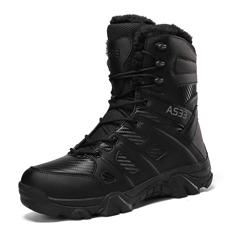 Men's Snow Boots with Non-Slip Sole