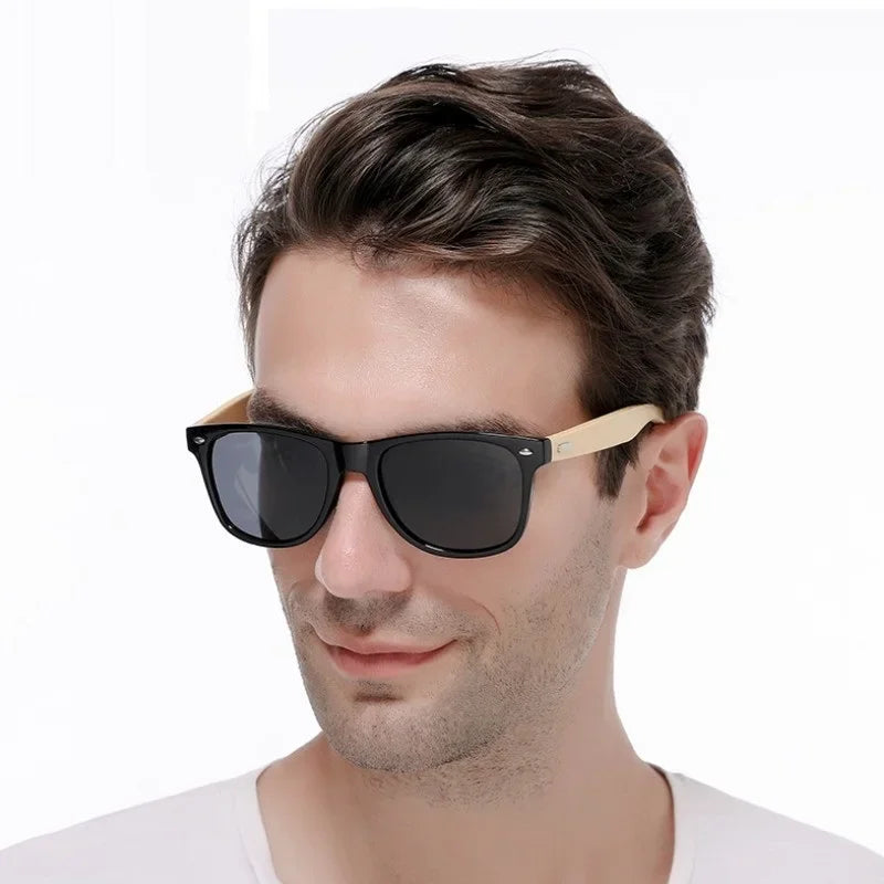 Men's Fashion Wooden Sunglasses