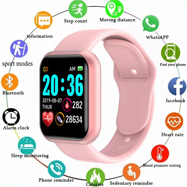 Y68 Bluetooth Smartwatch