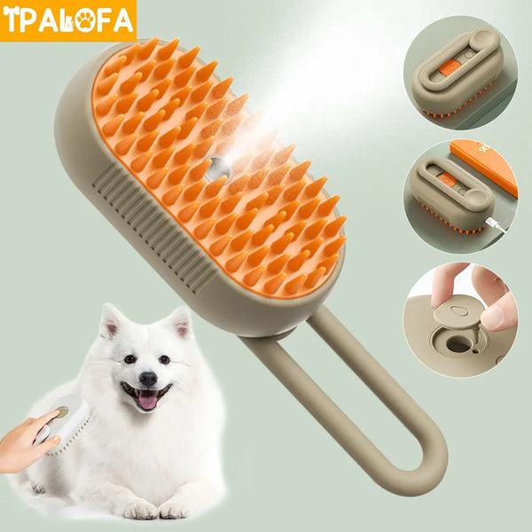 3-in-1 Pet Grooming Brush