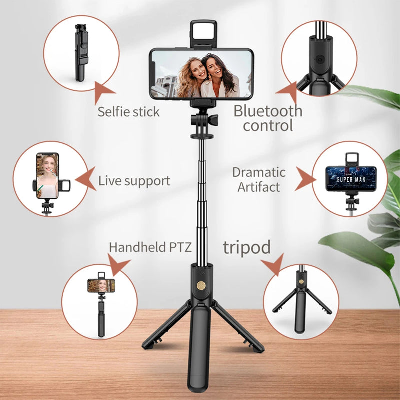 Extendable Tripod with Suport