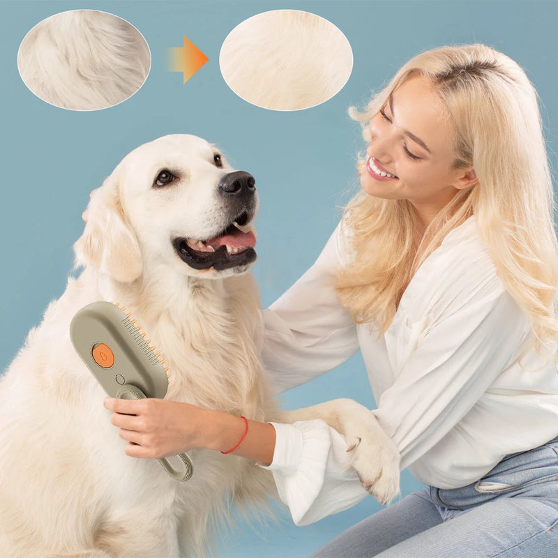 3-in-1 Pet Grooming Brush