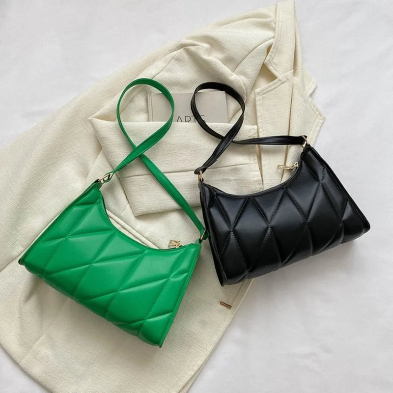 Elegant PU Underarm Bag