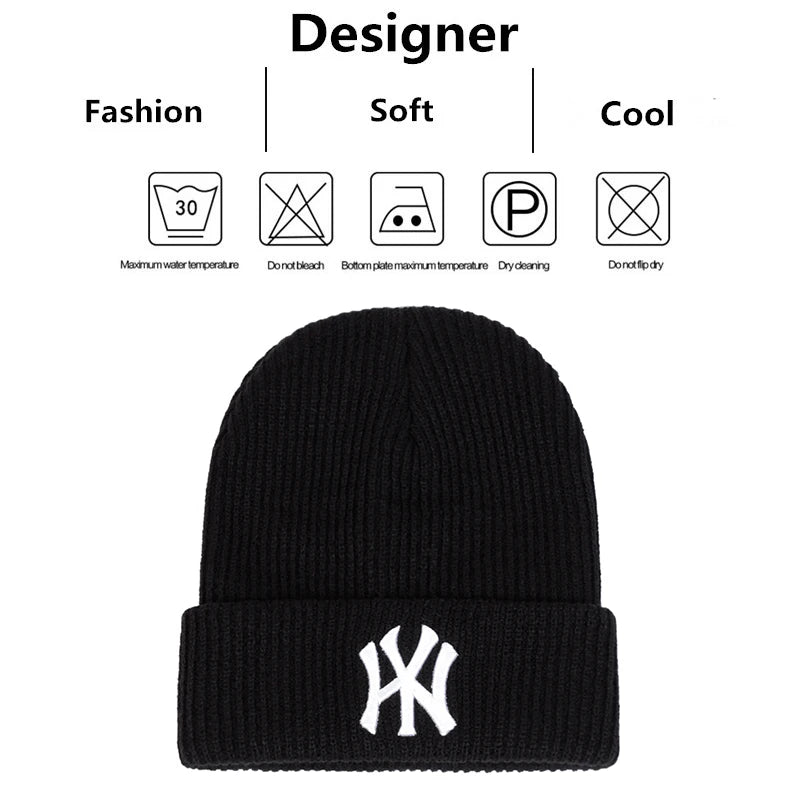 Unisex Embroidered Beanie