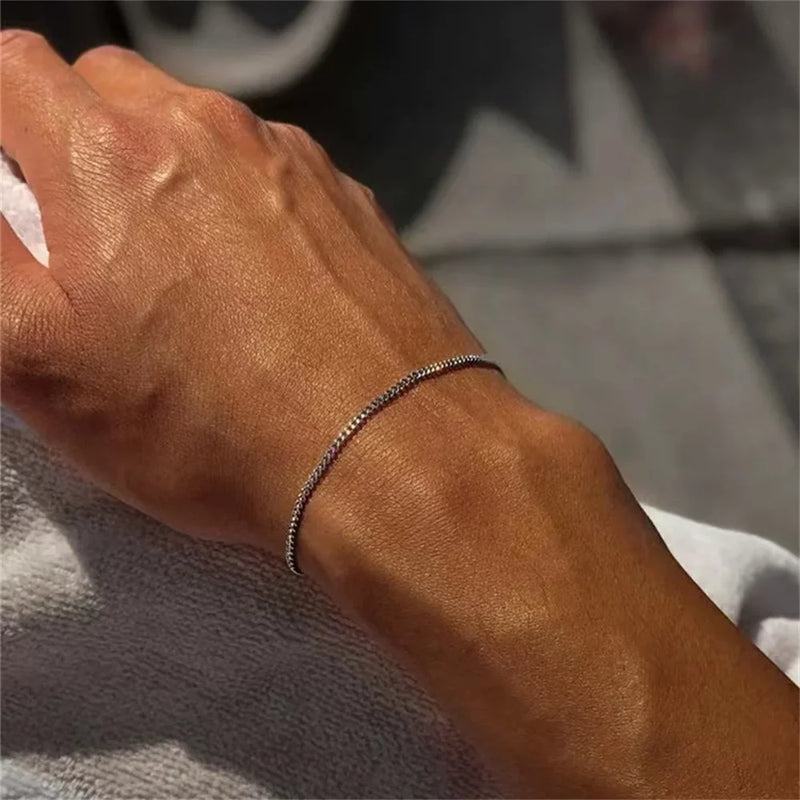 Gold Cuban Chain Bracelet