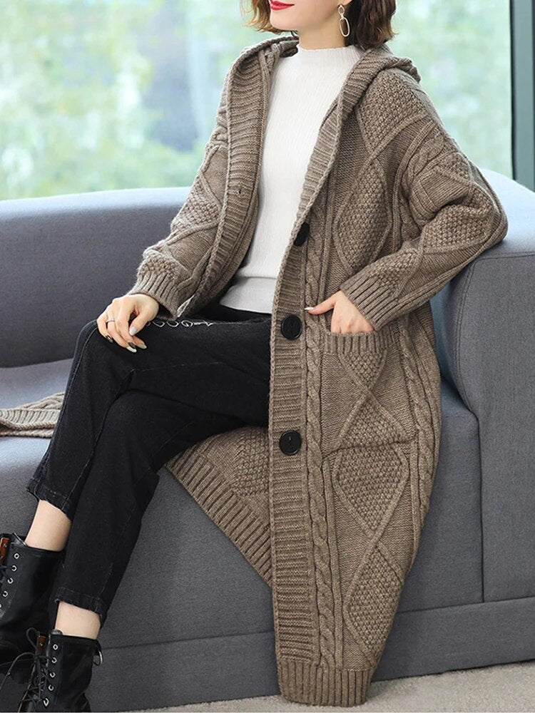 Thick Knitted Jacket